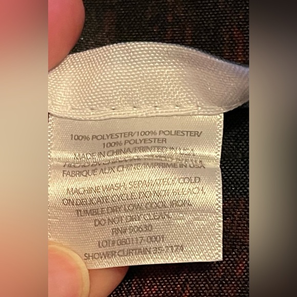 Fabric Uincorn Shower Curtain 70x74” - Picture 5 of 5